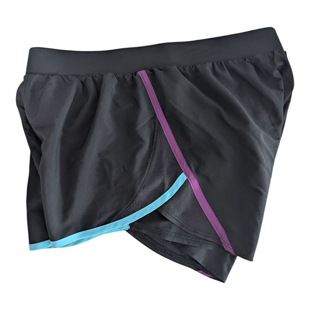 Under Armour Loose Fit Heatgear Running Shorts Black Womens Size Small Athletic - Picture 4 of 9
